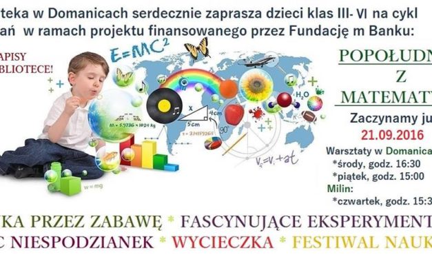 Warsztaty w bibliotekach