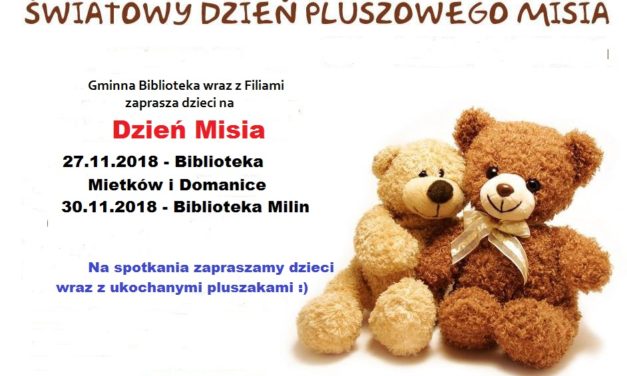 Dzień Pluszowego Misia