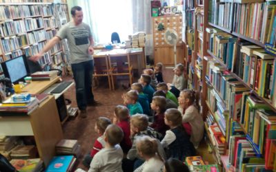 Odwiedziny przedszkolaków w Gminnej Bibliotece Publicznej w Mietkowie