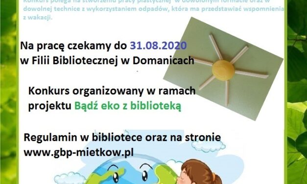 Konkurs Eko wakacje