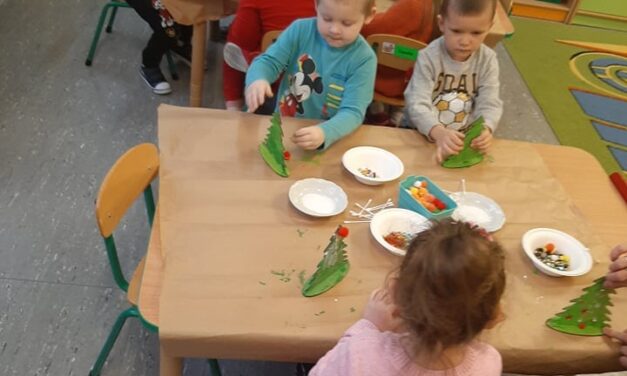Świąteczne warsztaty w przedszkolu