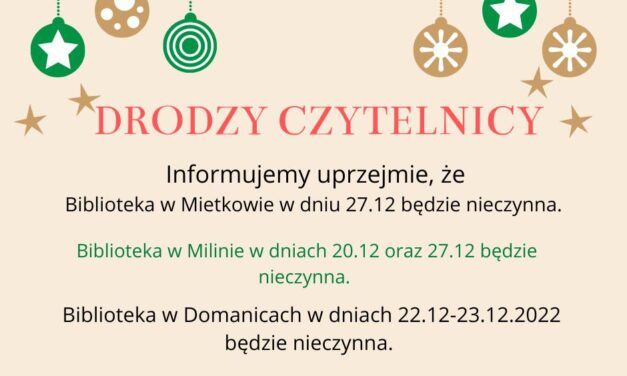 przerwa świąteczna
