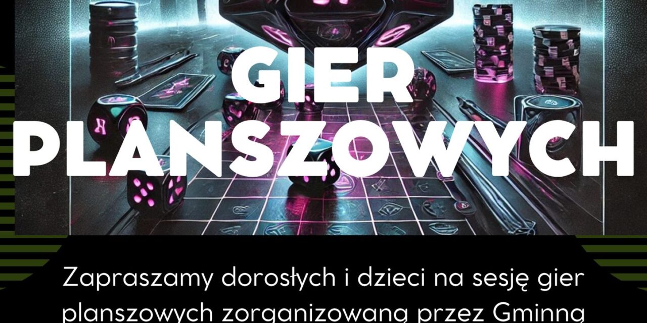 DZIEŃ GIER Planszowych